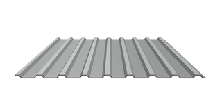 Профлист С-20 1060/1150 мм х 0,3 мм (оцинкованный)