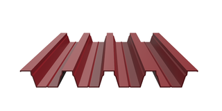 Профлист Н-75 750/800 мм х 0,3 мм (цветной)