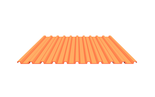 Профлист С-18 1000/1023 мм х 0,3 мм (цветной)