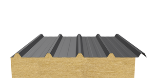 Кровельная сэндвич-панель (минеральная вата) 200 мм х 1000 мм